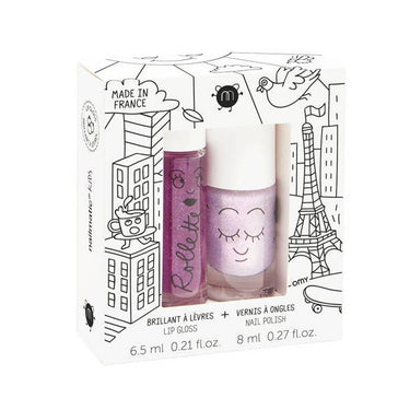 Σετ Lip gloss 6,5ml +βερνίκι νυχιών Lovely City (Mure+Elliot) 8ml